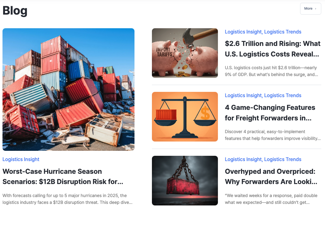 Logistics SaaS content marketing